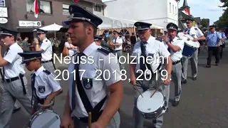 Holzheim: Das Tambourkorps "Speck 1948" und der Musikverein Frohsinn Norf e. V. 1926 2017-2018-2019