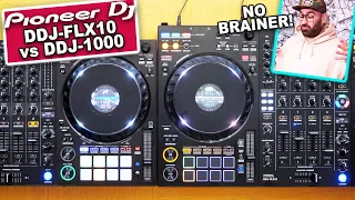 Pioneer DJ DDJ-FLX10 vs DDJ-1000 comparison - What's the difference? #TheRatcave