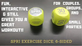 SPRI Exercise Dice, 6-Sided