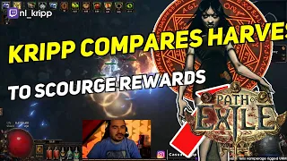 KRIPP COMPARES HARVEST TO SCOURGE REWARDS | Daily Path of Exile Highlights