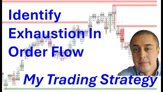 Identify Exhaustion In The Order Flow Using Orderflows Trader
