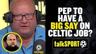 Alan Brazil says he's got 'INSIDE INFORMATION' that Pep is involved in who'll get the Celtic job 👀🔥