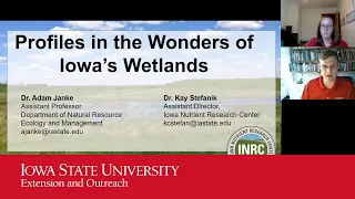 Profiles in the Wonders of Iowa's Wetlands