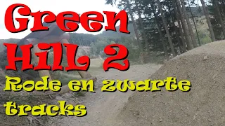 🇩🇪 Green Hill bikepark de Zwarte en Rode lijnen!