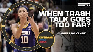 When does trash talking cross the line? Angel Reese vs. Caitlin Clark headlines | KJM