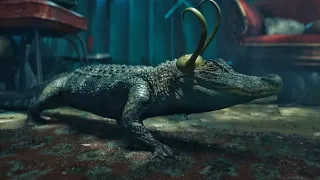 Alligator Loki eats President Loki hand - Loki episode 5...