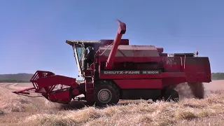 Harvest 2018 Deutz Fahr M1610 H Combine Harvester