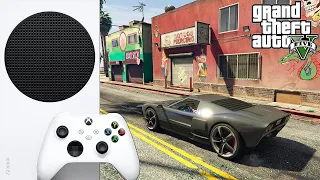 Grand Theft Auto V В ОЖИДАНИИ ОБНОВЛЁННОЙ ВЕРСИИ Xbox Series S 1080p 30 FPS