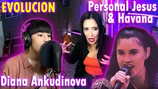 DIANA ANKUDINOVA - Havana & Pesonal Jesus | EL GRAN PREOGRESO DE SU VOZ - REACCION & ANALISIS |