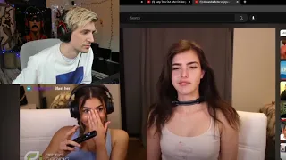 xQc reacts to Alexandra Botez enjoying using a shock collar a bit too much