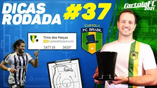 2477 PONTOS - TOP 3K DO RANKING NACIONAL! Dicas da 37ª Rodada do Cartola FC 2021