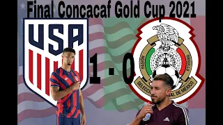 USA vs Mexico 1−0 Highlights All Goals Final Concacaf Gold Cup I 02.08.2021