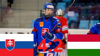 SLOVENSKO VS MAĎARSKO U18 1. PRIATEĽSKÝ ZÁPAS 2022