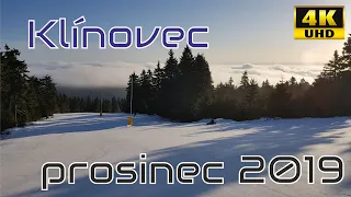 Klínovec prosinec 2019 GoPro Hero 7 Black 4K 50fps Skiareál Klínovec