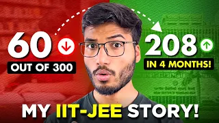MY HONEST IIT-JEE STORY 🔥| Cracked JEE without Coaching!