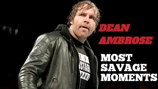 Dean Ambrose most savage moments | Ambrose savage moments | wwe savage moments | Dean Ambrose funny