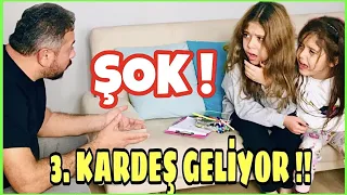 ANNEM HAMİLE !! 3. KARDEŞ GELİYOR *Hamileyim Şakası* ŞAKAMI GERÇEKMİ ? Sevimli Kardeşler Tv