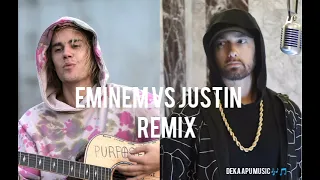 EMINEM VS JUSTIN REMIX SONG ❤️🥇 hit (Let you down)_
