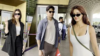 Stars SPOTTED: Sidharth Malhotra, Disha Patani & Kriti Sanon's Most Stylish Airport Entry!