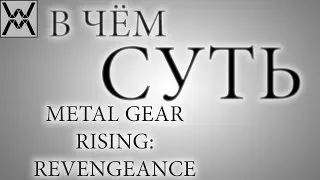 В чём суть - Metal Gear Rising: Revengeance ?