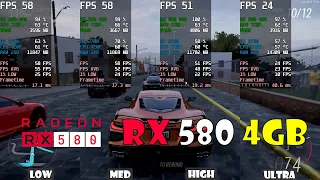 Forza Horizon 5 ALL SETTINGS TESTED || RX580 4GB BENCHMARK ||