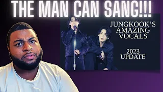 Jungkook's Amazing Vocals 2023 Update REACTION!!!