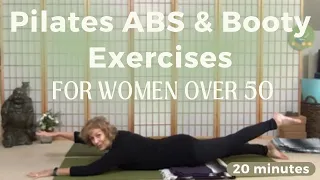 Get Stronger ABS & Booty with Vicki's Pilates Routine | Vicki @Yoga4man