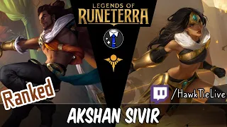 Akshan Sivir: A 39-card deck | Legends of Runeterra LoR