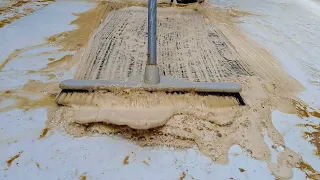 ASMR Cleaning Hack: This Manual Carpet Brushing Will Blow Your Mind!