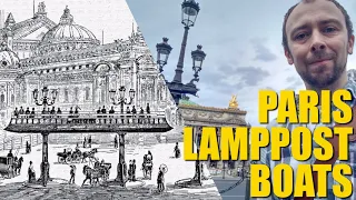 Flying Lamppost Boats: The Beautifully Bonkers 1880s Plan For The Paris Métro