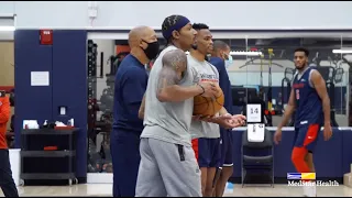 Exclusive Footage: Wizards Open Practice