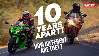 2024 Kawasaki ZX6R vs 2015 Triumph Daytona - Did the middleweight supersports really evolve? @odmag