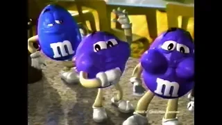 New Blue M&M's Commercial (1996)