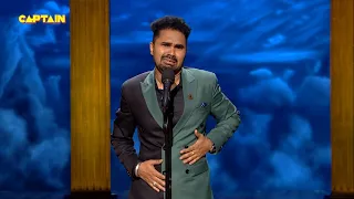 जसवन्त ने दारा सिंह की मिमिक्री की |  India’s Laughter Champion