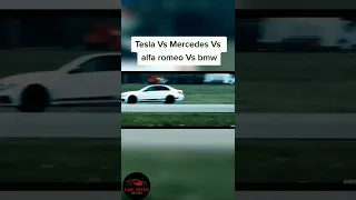 Tesla Vs Mercedes Vs Alfa romeo Vs Bmw