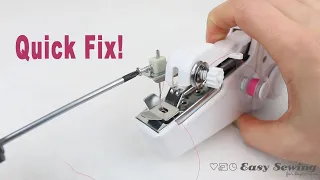 Handheld Sewing Machine Not Stitching! Try This Easy Solution | Handy Stitch