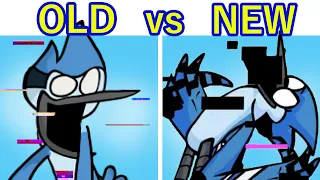 PIBBY Mordecai - OLD vs NEW (FNF Mods) Come and Learning with Pibby