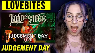 LOVEBITES / Judgement Day (Live) Knockin' At Heaven's Gate | Singer Reacts & Musician Analysis