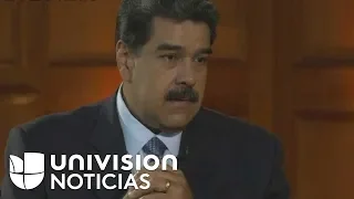 La otra entrevista que le hicieron a Maduro en la que el audio misteriosamente empezó a fallar