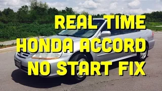 Honda Accord Won't Start - 6th Gen 1997 - 2002 - Bundys Garage