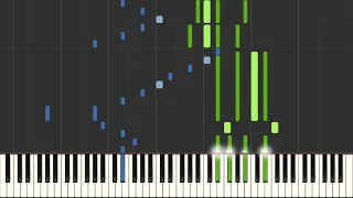 How to Train Your Dragon - Main Theme [Piano Tutorial Synthesia] (Patrik Pietschmann)