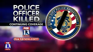 Officer killed in shootout in Ogden