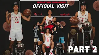 What Official Visits are Really Like   University of Houston Basketball  Jared Mccain Ep 2 Pt 2