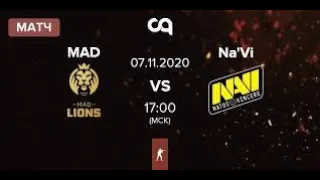 [RU] NAVI vs MAD Lions (0-0) BO3 Смотрим и ставим