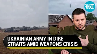 Zelensky’s Army spotted using anti-aircraft guns made in 1947 against Russia I Details