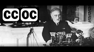 1941, January 6 - FDR - State of the Union address - Four Freedoms - open captioned