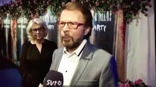 ABBA arrives to the Mamma Mia The Party