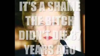 MARGARET THATCHER IS DEAD (A Bruno Powroznik classic)