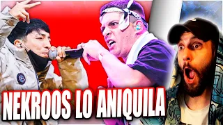 NEKROOS se lo VERGUEA 😨 Reaccion KLAN vs NEKROOS Estrellas del Freestyle