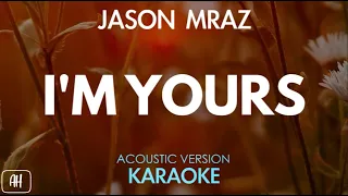 Jason Mraz - I'm Yours (Karaoke/Acoustic Version)